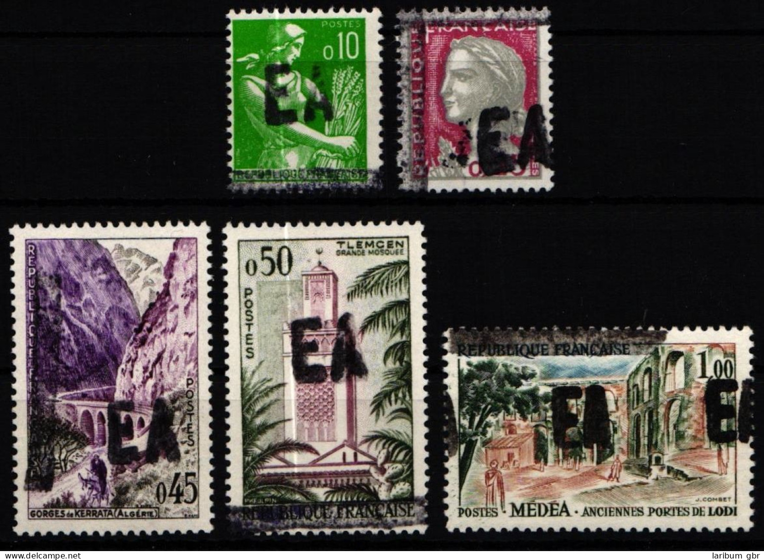 Algerien 378-382 Postfrisch #KX150 - Algérie (1962-...)