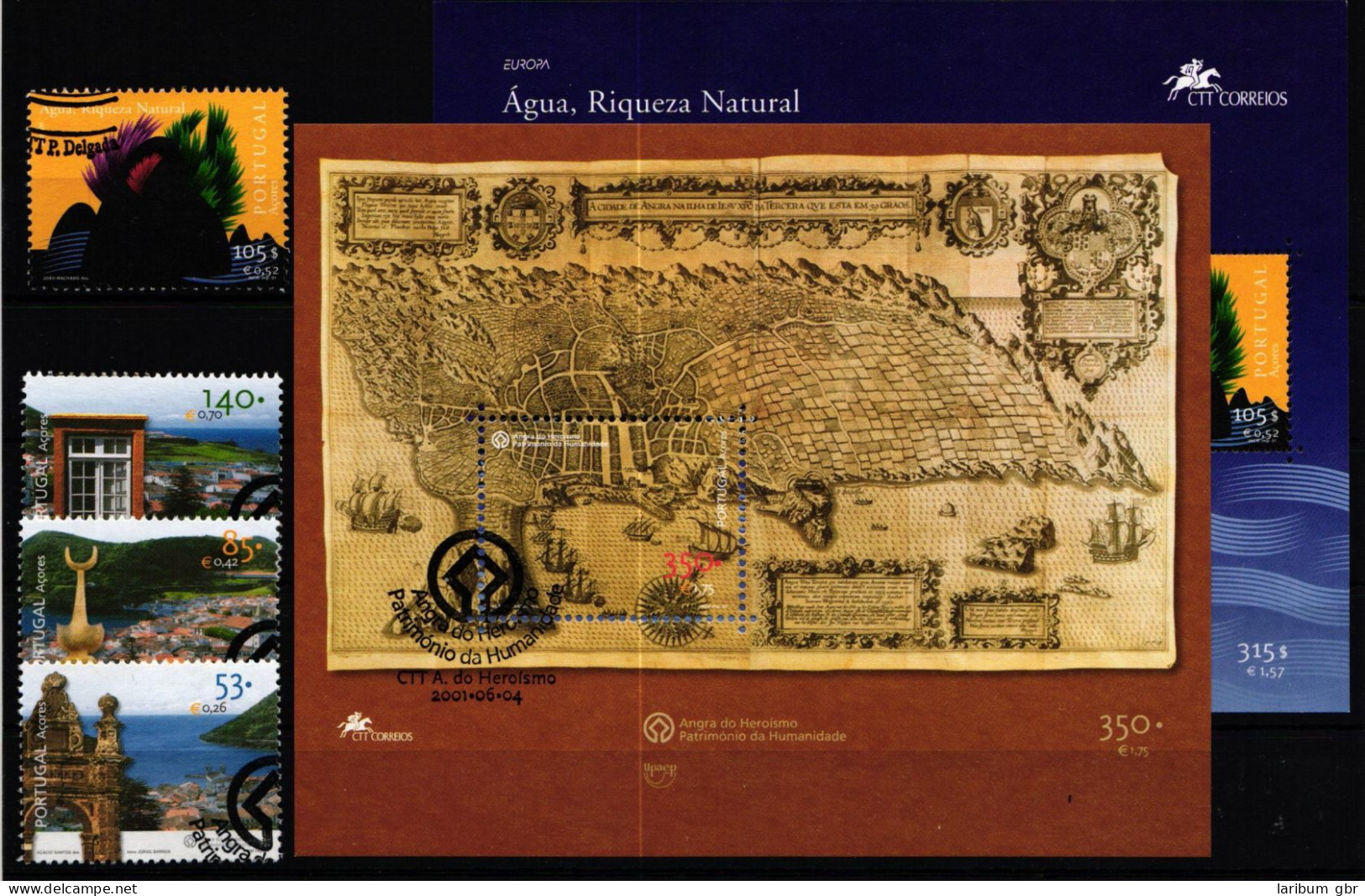 Portugal Azoren Jahrgang 2001 Mit 478-482 Gestempelt #KX093 - Azores