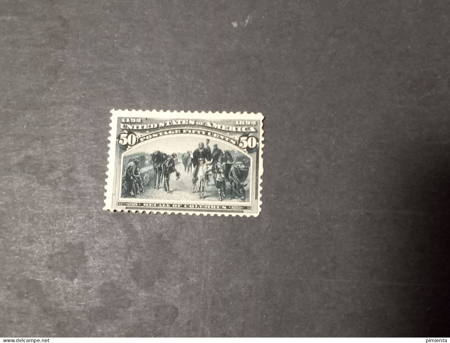 Timbre Exposition Colombienne De 1893, Neuf, 50 Cents - Neufs