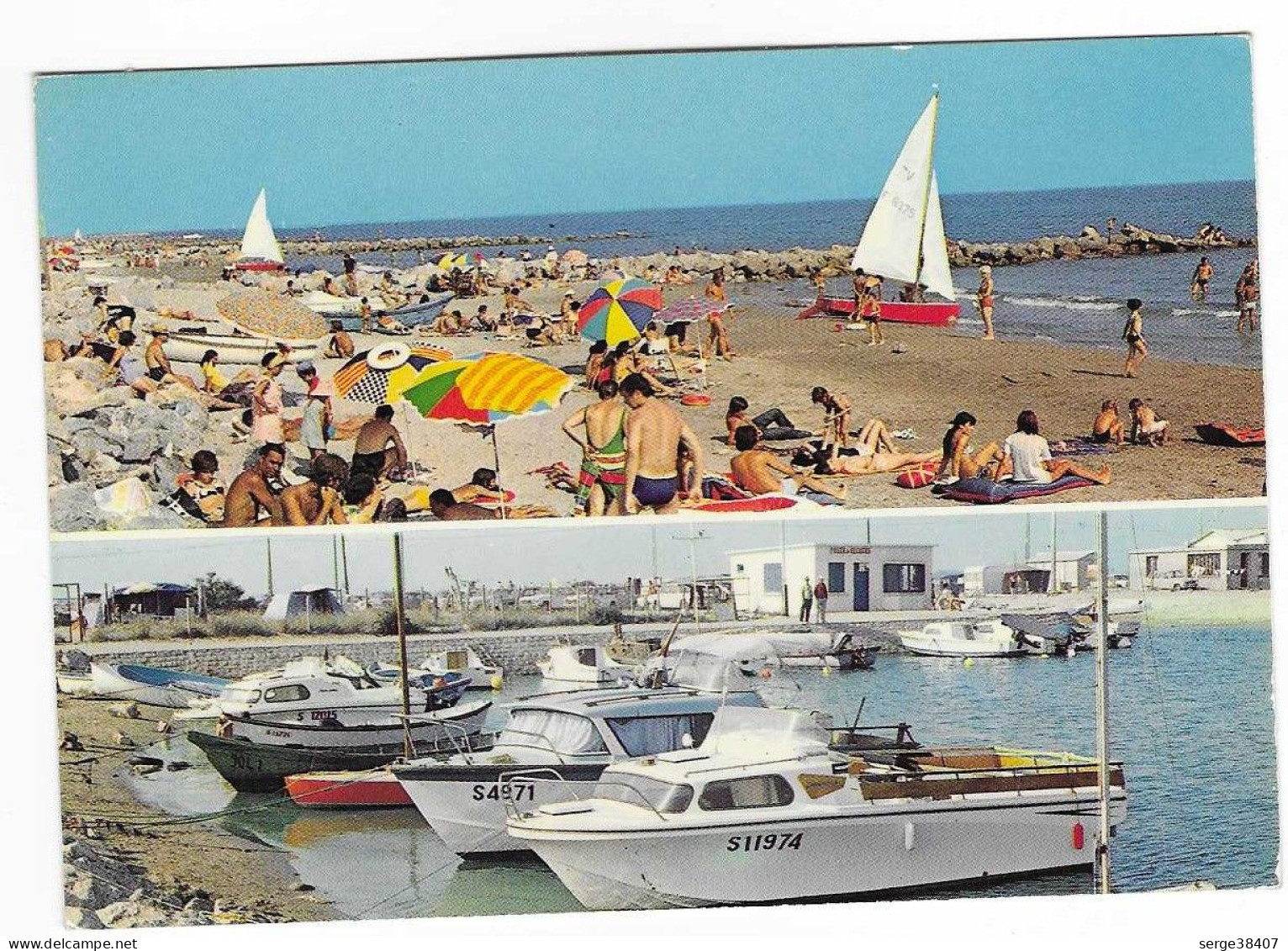 Frontignan Plage - Port - Camping - Poste De Secours - N°16.355  # 1-24/21 - Sonstige & Ohne Zuordnung