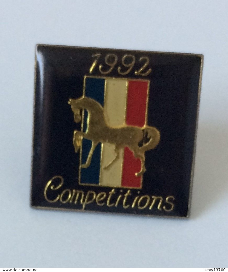 Pin's 1992 Compétitions équestre - Sonstige & Ohne Zuordnung