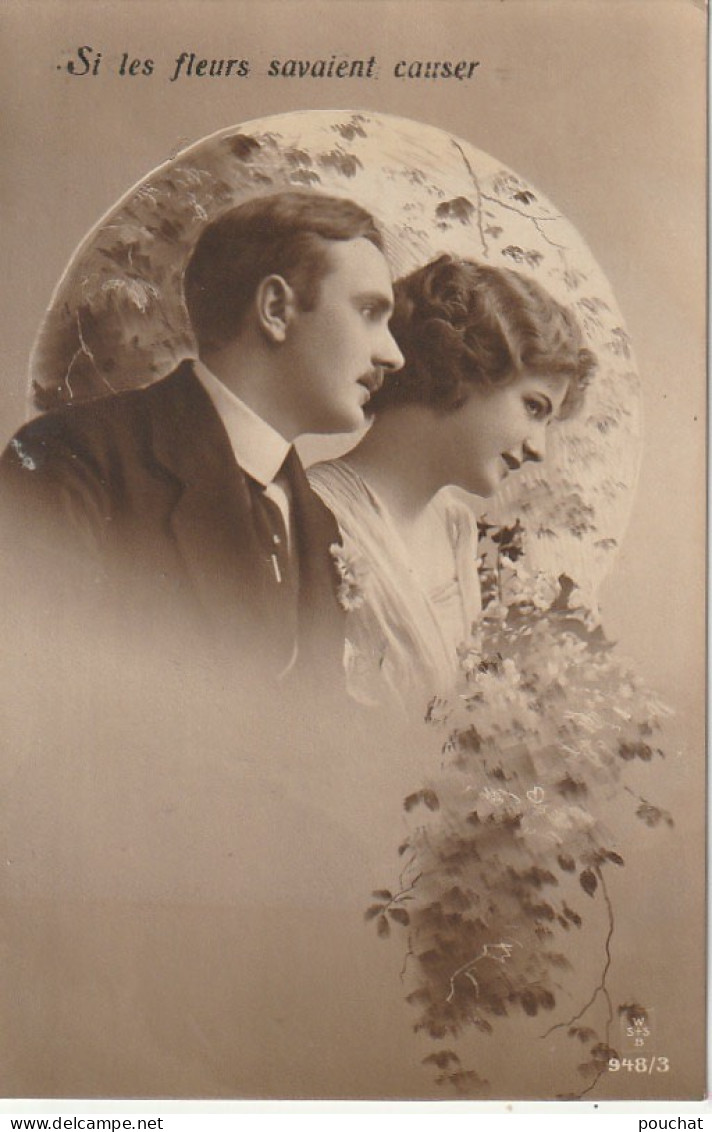 AA+ 12- PORTRAIT DE COUPLE  DANS MEDAILLON - DECLARATIONS - SERIE DE 6 CARTES ( N° 948 ) - Koppels