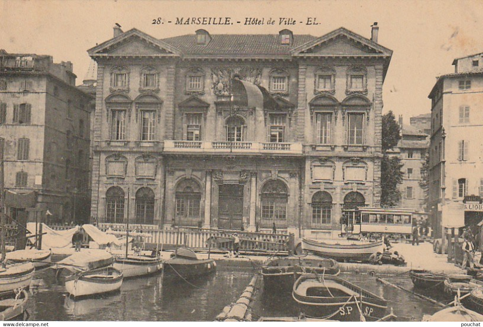 AA+ 17-(13) MARSEILLE - L' HOTEL DE VILLE  - Puerto Viejo (Vieux-Port), Saint Victor, Le Panier