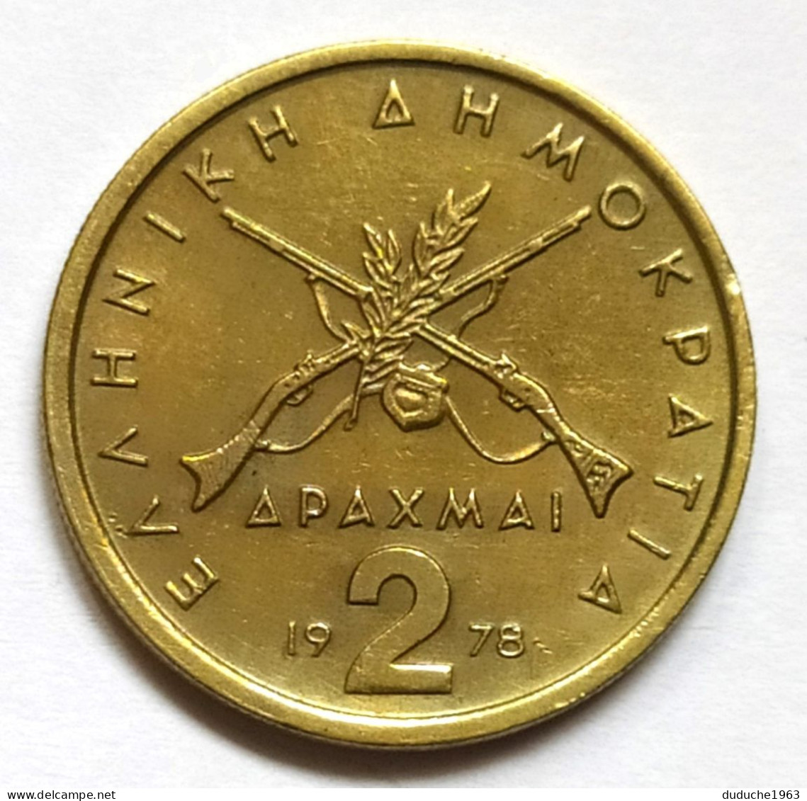 Grèce - 2 Drachmes 1978 - Greece