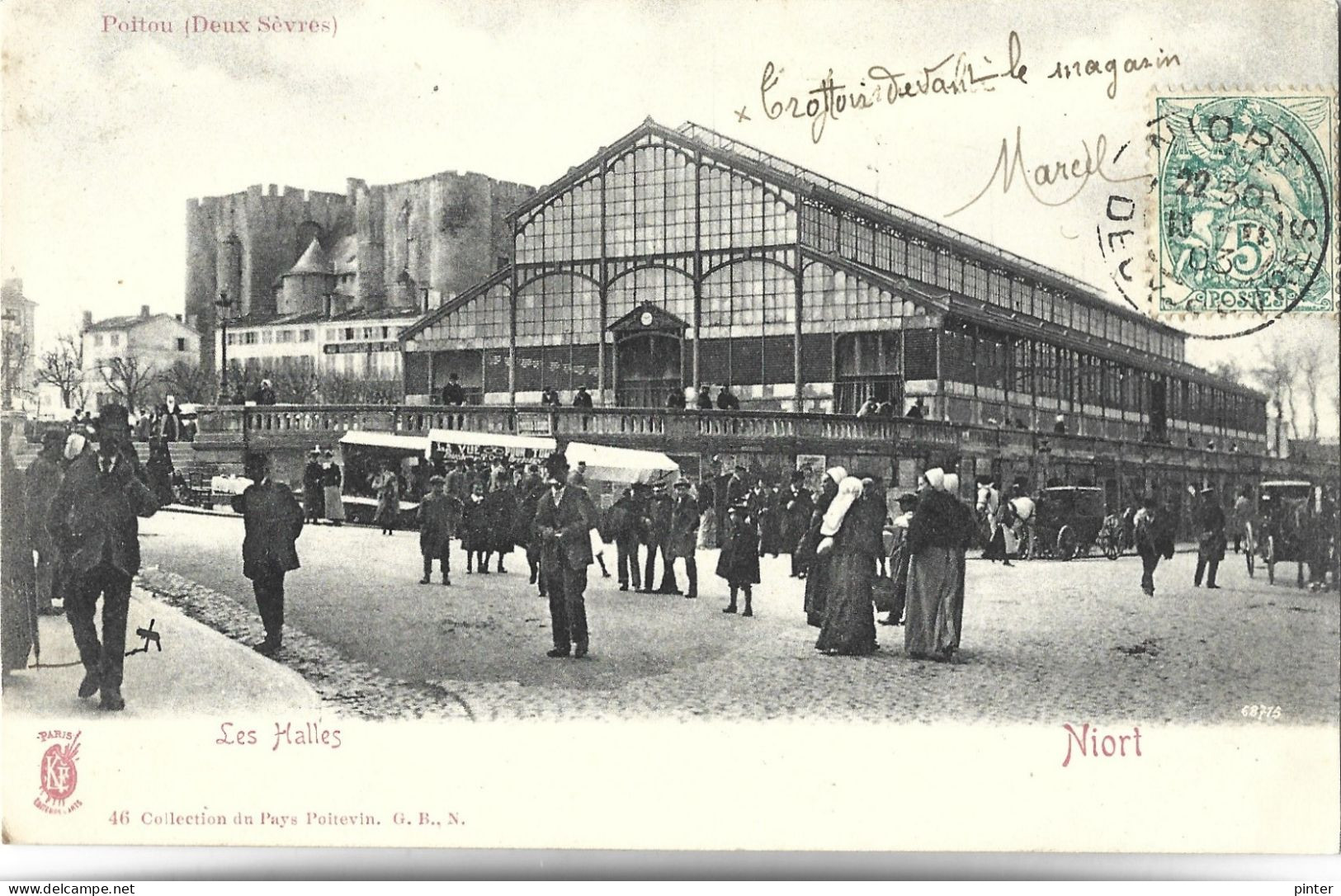 NIORT - Les Halles - Niort