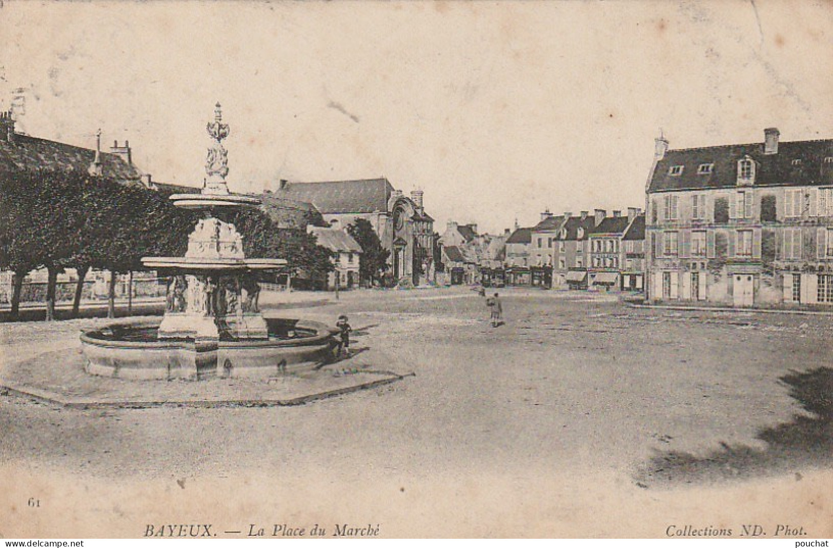 AA+ 18-(14) BAYEUX - LA PLACE DU MARCHE - Bayeux