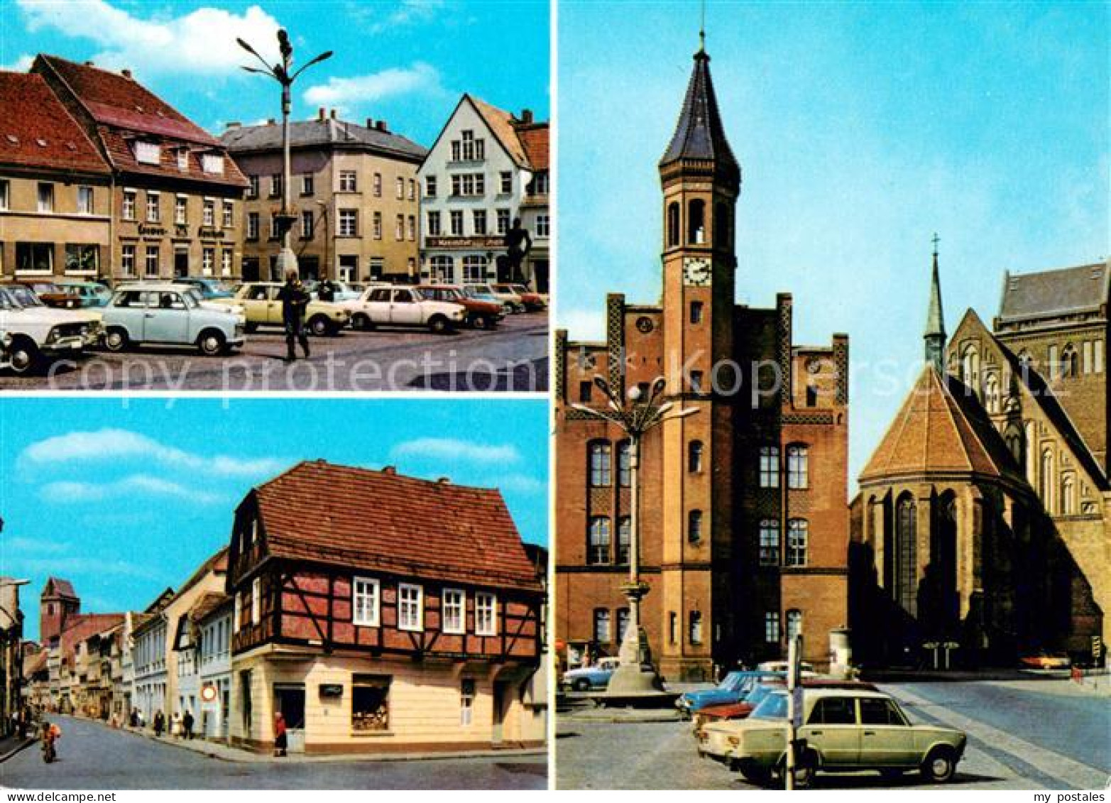 73650464 Perleberg Grosser Markt Baeckerstrasse Rathaus Perleberg - Perleberg