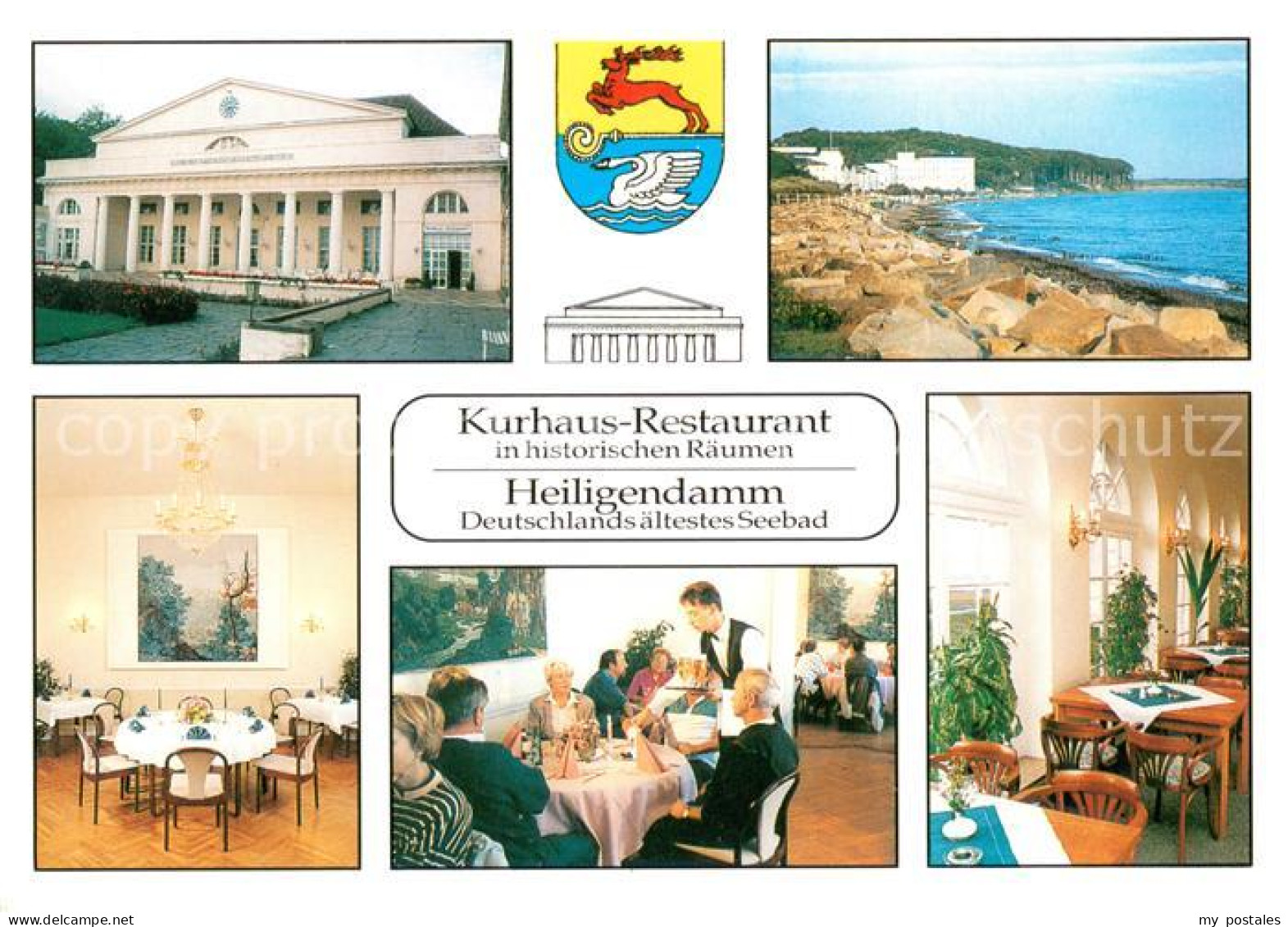 73650411 Heiligendamm Ostseebad Kurhaus Restaurant Gastraeume Strand Heiligendam - Heiligendamm