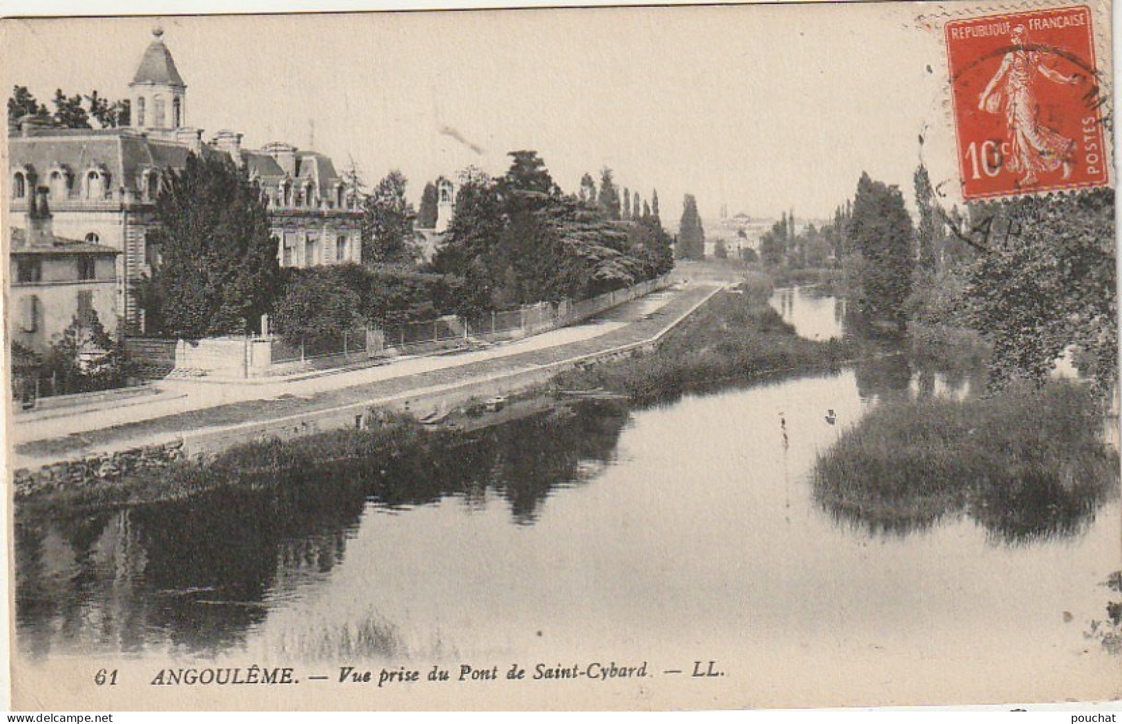 AA+ 20-(16) ANGOULEME - VUE PRISE DU PONT DE ST CYBARD - Angouleme