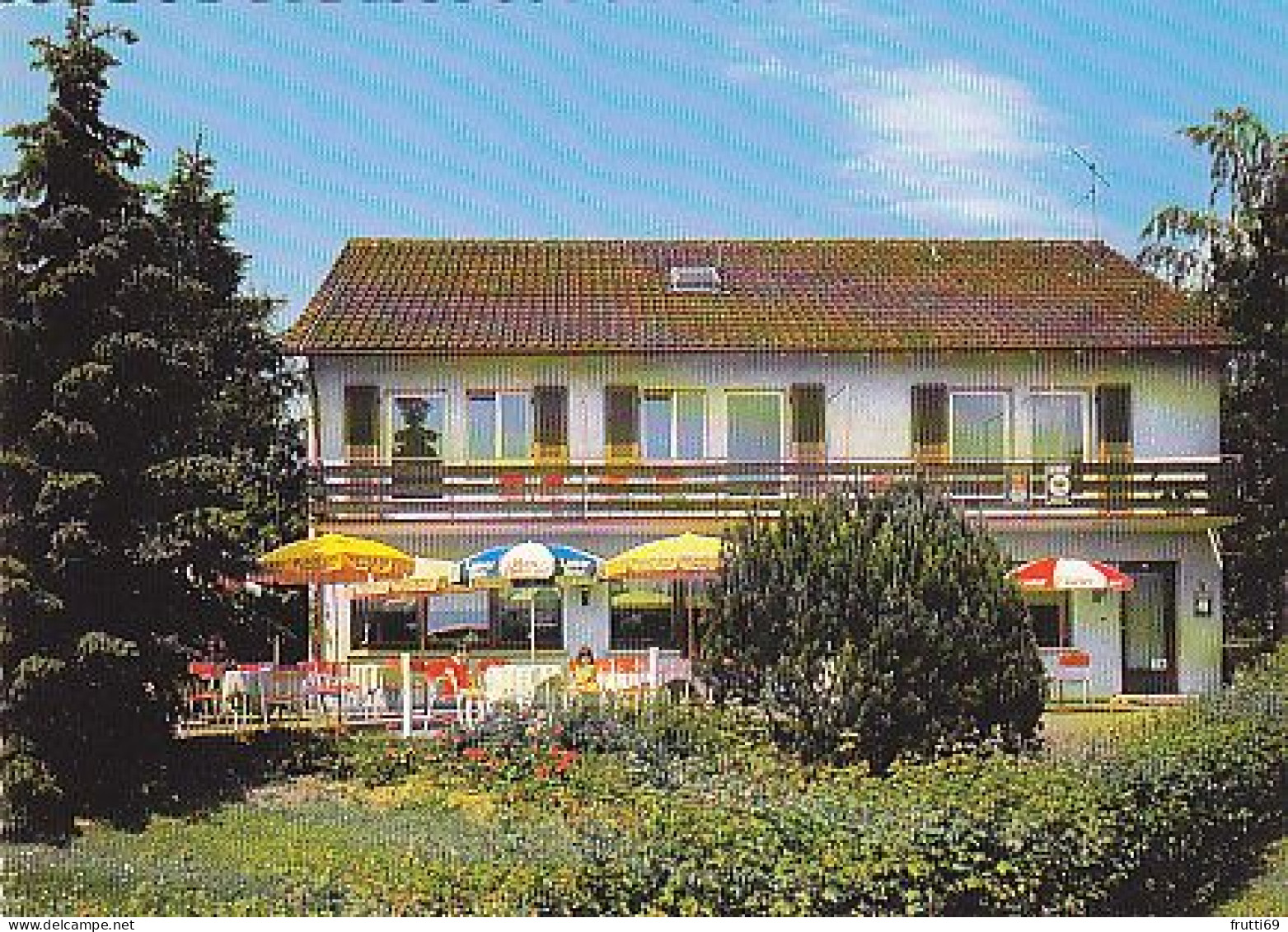 AK 216038 GERMANY - Bad Krozingen - Café-Pension Schwarzwaldblick - Bad Krozingen