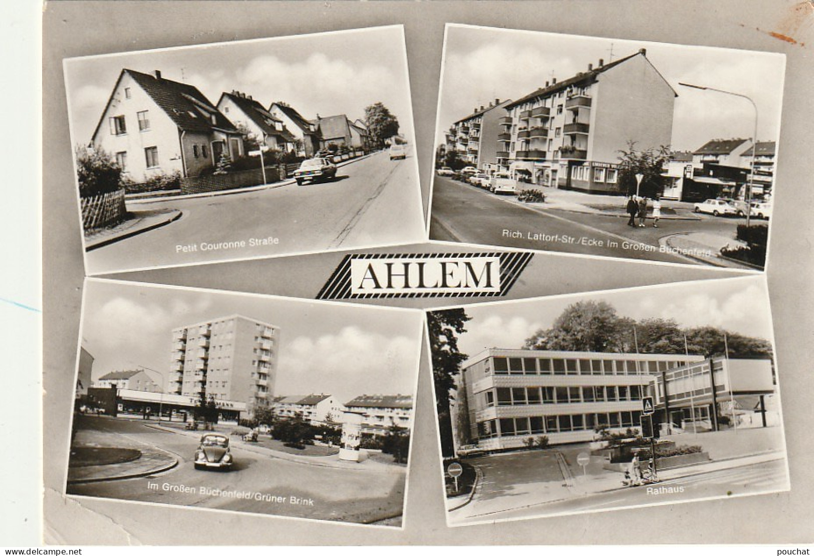 AA+ 23- AHLEM , DEUTSCHLAND - PETIT COURONNE STRAßE , RATHAUS , IM GROßEN FUCHENFELD - Hannover