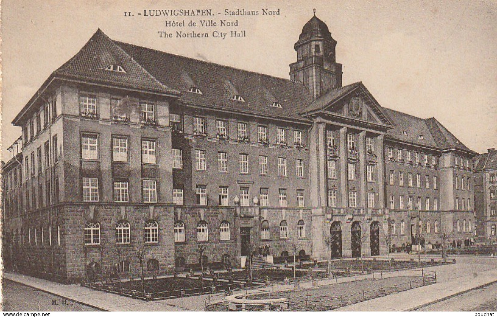 AA+ 23- LUDWIGSHAFEN , DEUTSCHLAND - STADTHAUS NORD - HOTEL DE VILLE NORD - Ludwigshafen