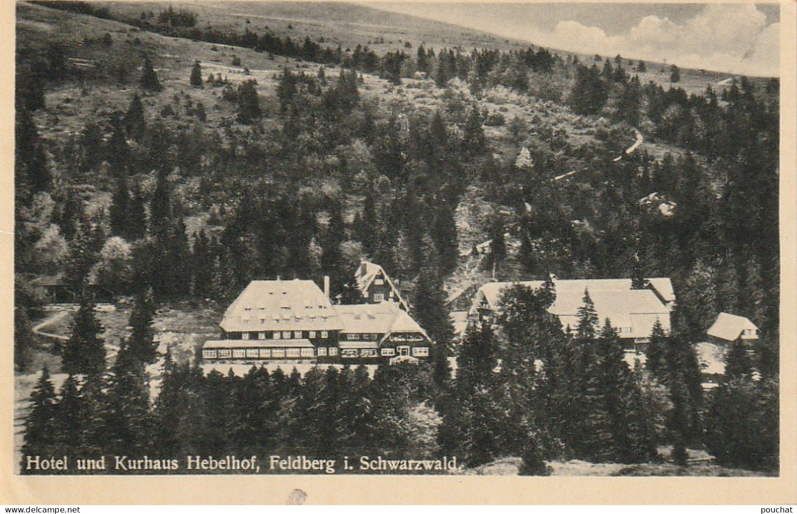 AA+ 23- FELDBERG , DEUTSCHLAND -  HOTEL UND KURHAUS HEBELHOF - Feldberg