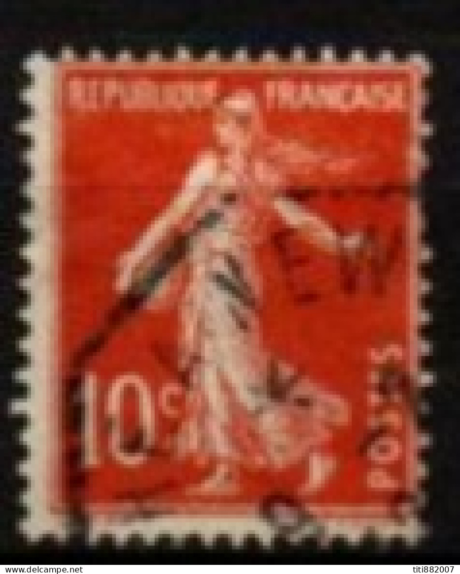 FRANCE    -   1906 .   Y&T N° 135 Oblitéré .Ligne De Paquebot Pour  New York - Used Stamps