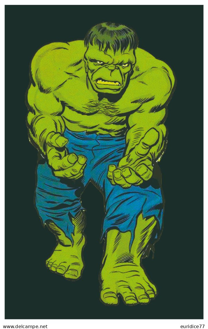 Hulk By Jack Kirby PHOTO Postcard - Publisher RWP 2003 - Entertainers
