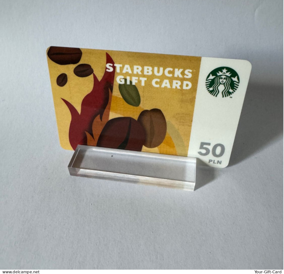 Starbucks Card Polen Coffee Beans 2011 - Tarjetas De Regalo