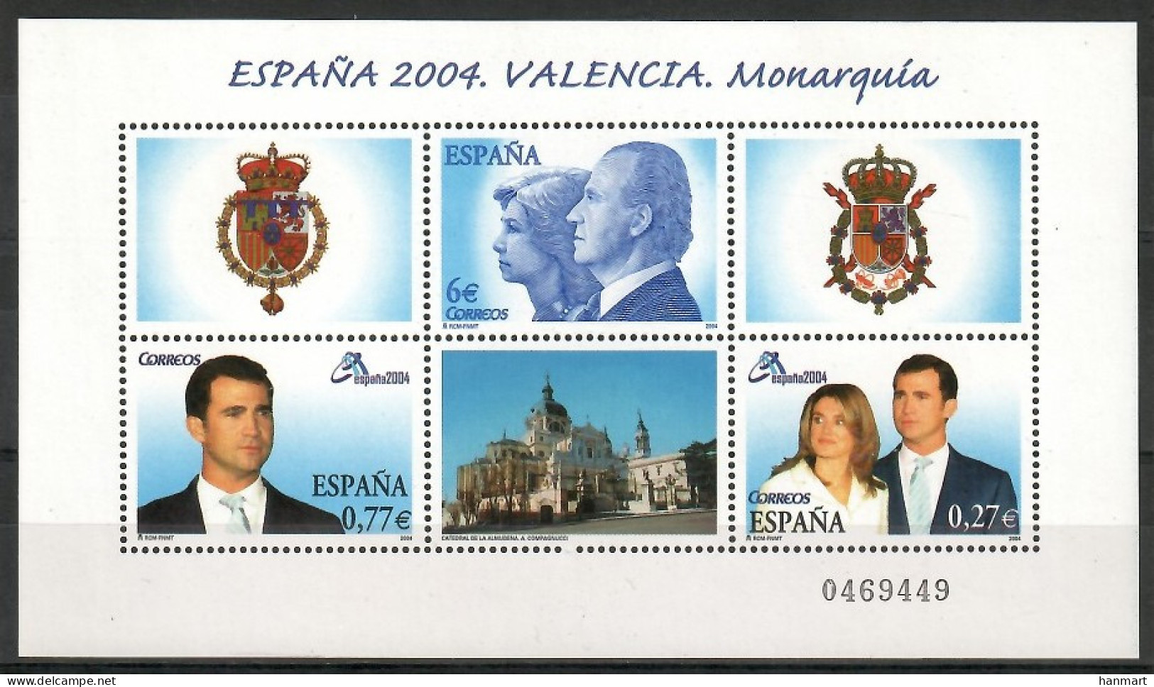 Spain 2004 Mi Block 138 MNH  (ZE1 SPNbl138) - Briefmarken