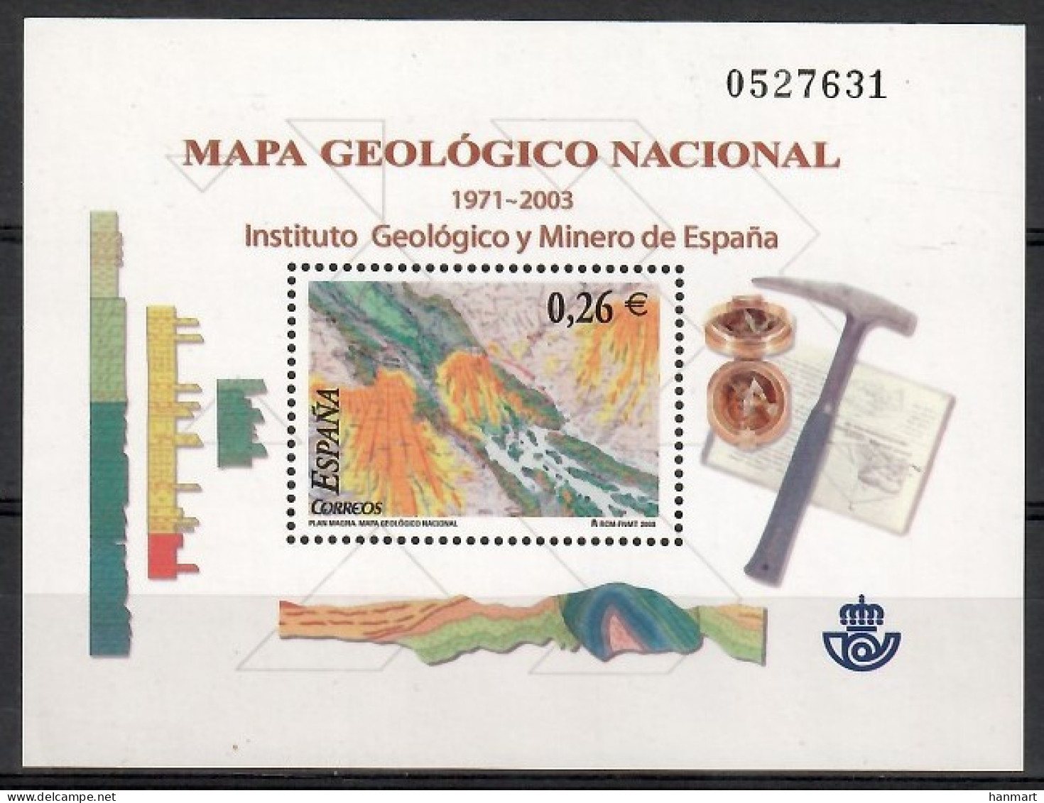 Spain 2003 Mi Block 122 MNH  (ZE1 SPNbl122) - Sonstige