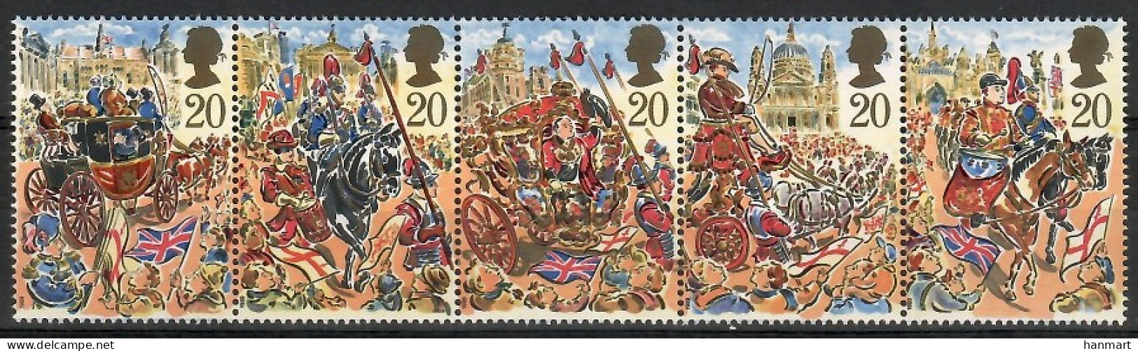 United Kingdom Of Great Britain & Northern Ireland 1989 Mi 1230-1234 MNH  (ZE3 GBRfun1230-1234) - Autres & Non Classés