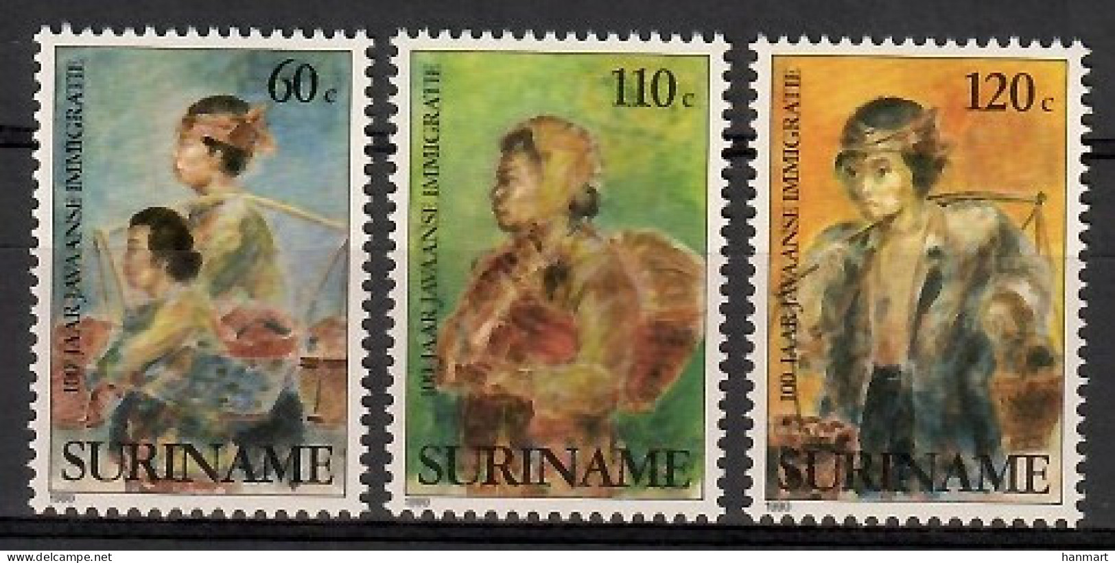 Suriname 1990 Mi 1332-1334 MNH  (ZS3 SRN1332-1334) - Autres