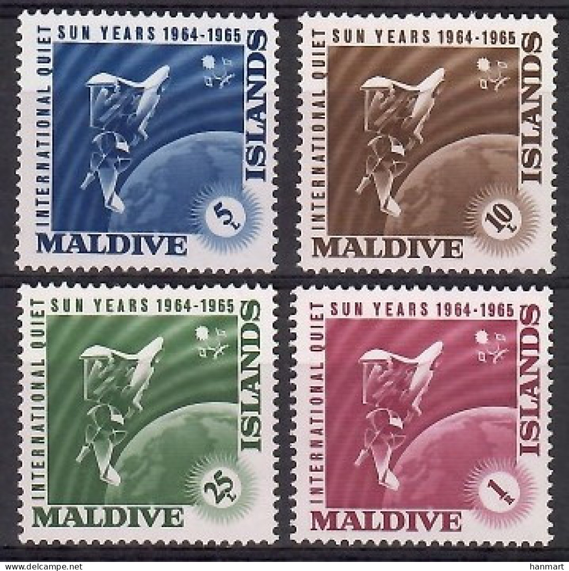 Maldives 1965 Mi 147-150 MNH  (ZS8 MLD147-150) - Autres & Non Classés