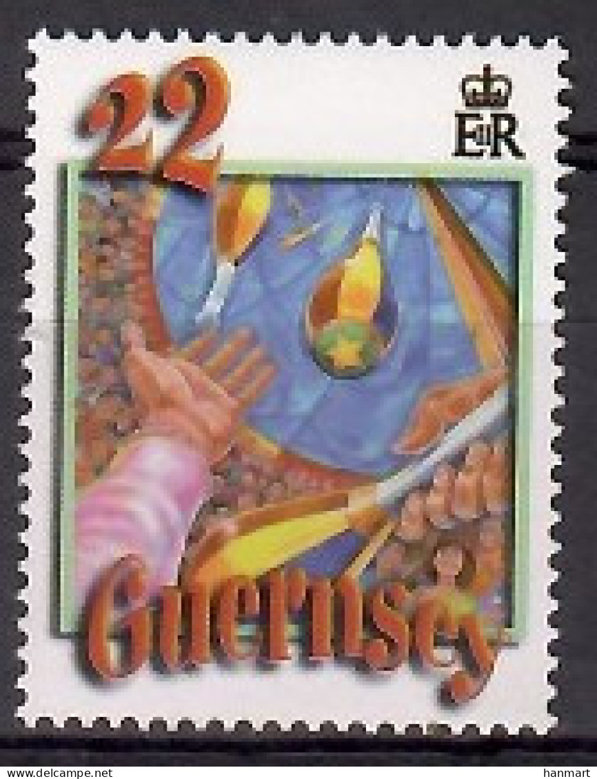 Guernsey 2002 Mi 913 MNH  (LZE3 GRN913) - Zirkus