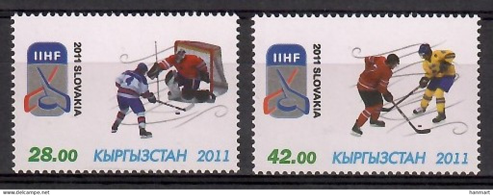 Kyrgyzstan  2011 Mi 660-661 MNH  (ZS9 KYR660-661) - Wintersport (Sonstige)