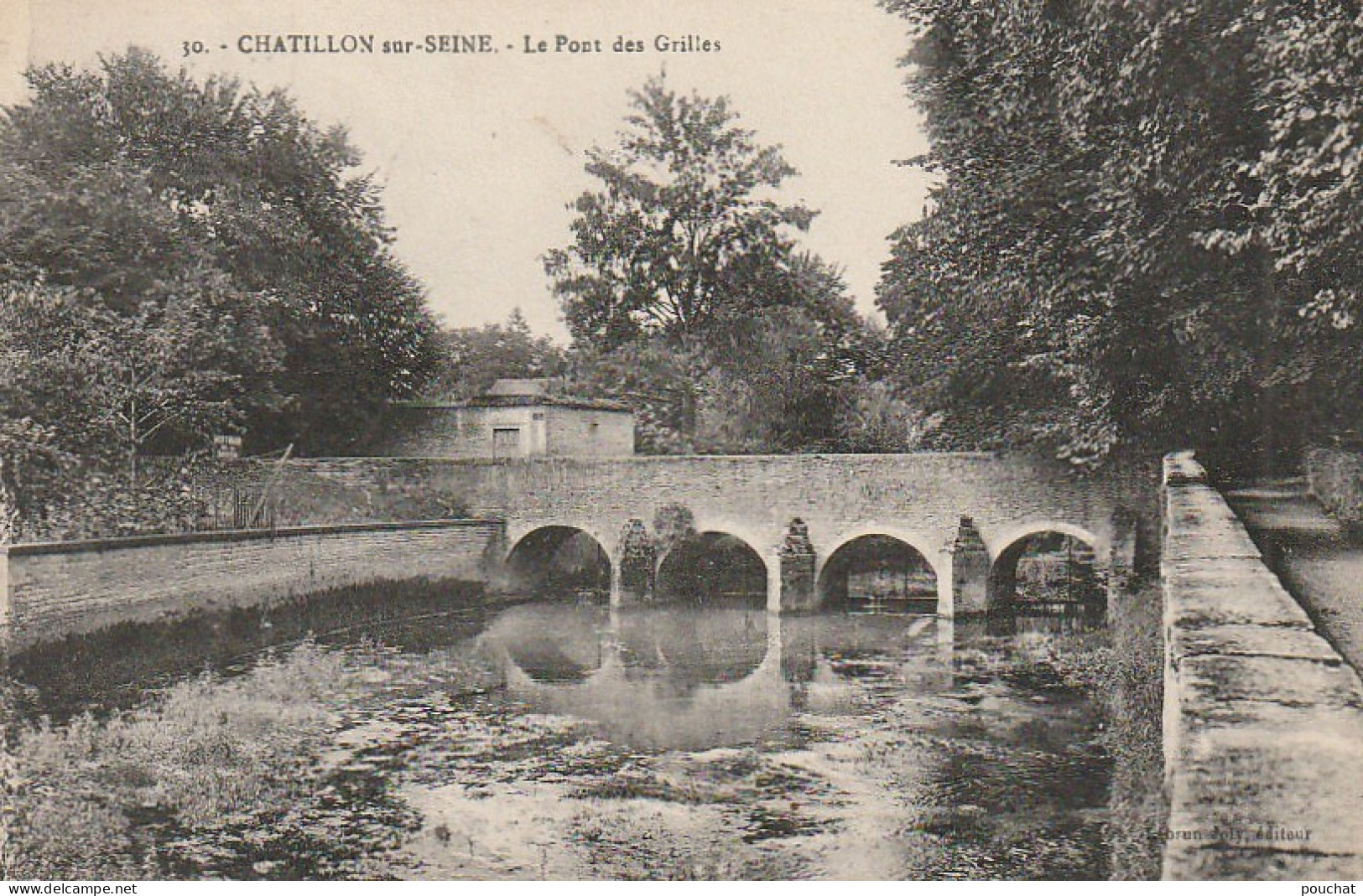 AA+ 27-(21) CHATILLON SUR SEINE - LE PONT DES GRILLES - Chatillon Sur Seine