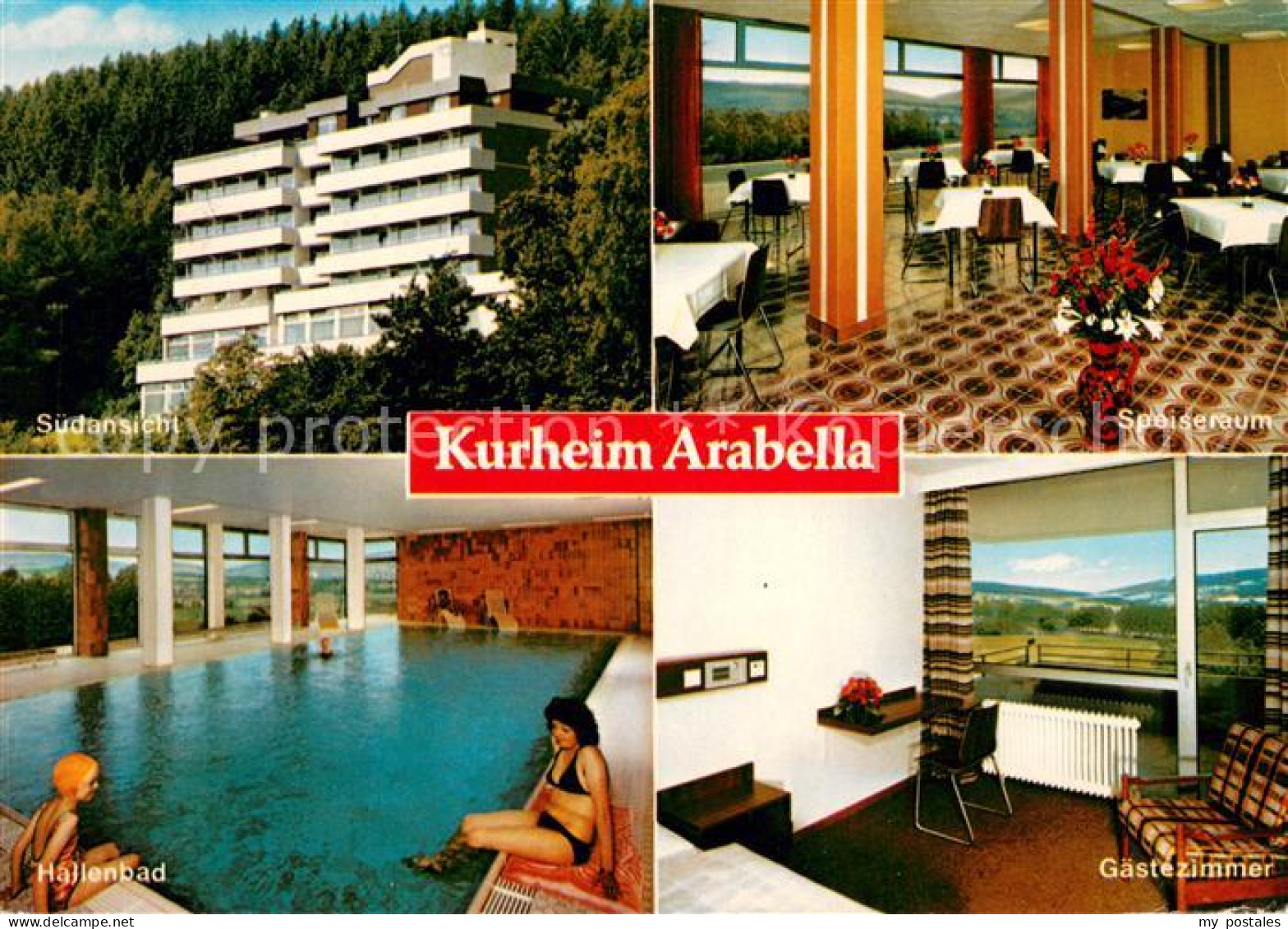 73650276 Bad Soden-Salmuenster Kurheim Arabella Speisesaal Hallenbad Gaestezimme - Otros & Sin Clasificación