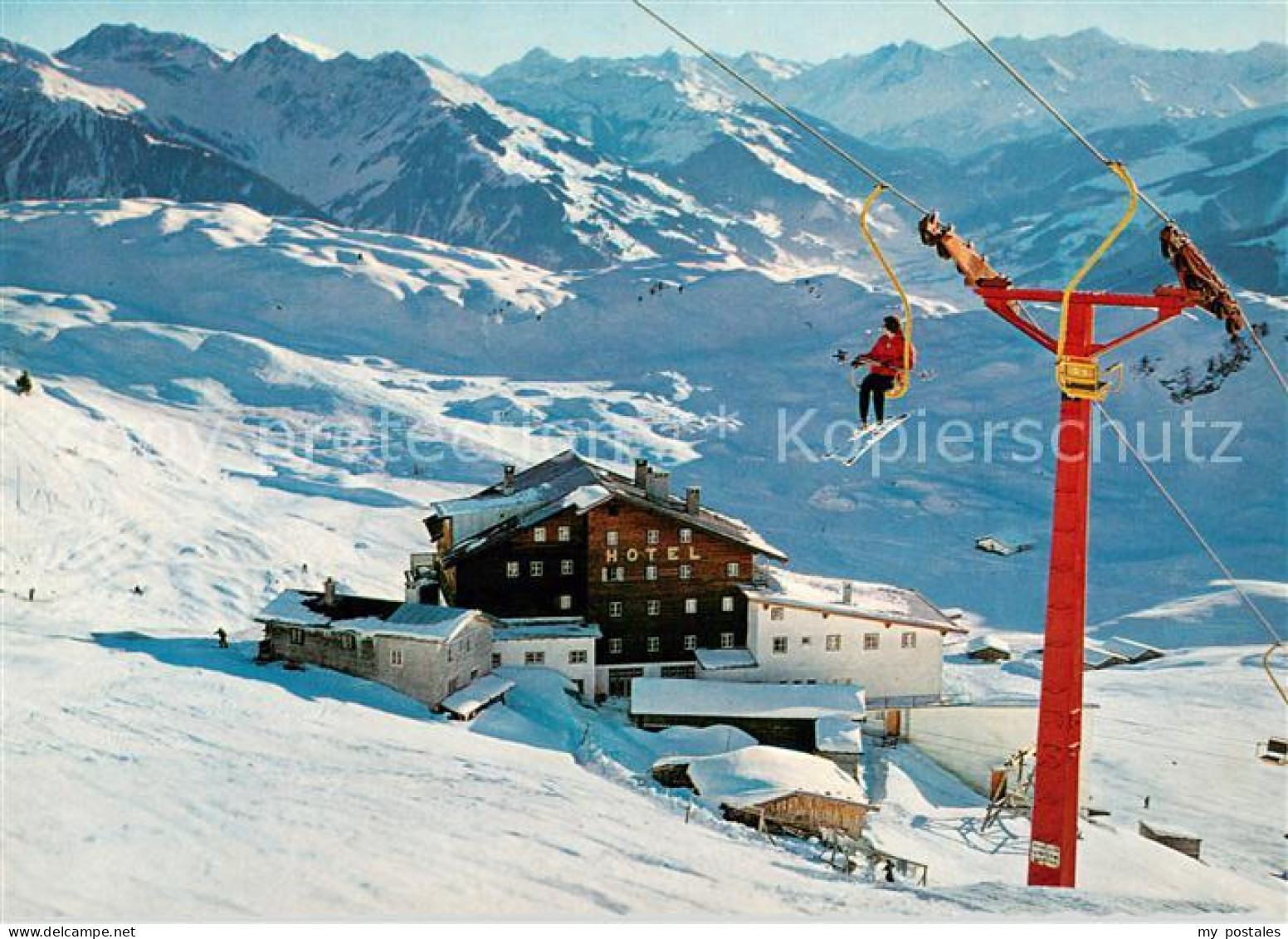 73650272 Kitzbuehel Tirol Alpenhaus Und Trattalm Sessellift Kitzbuehel Tirol - Otros & Sin Clasificación