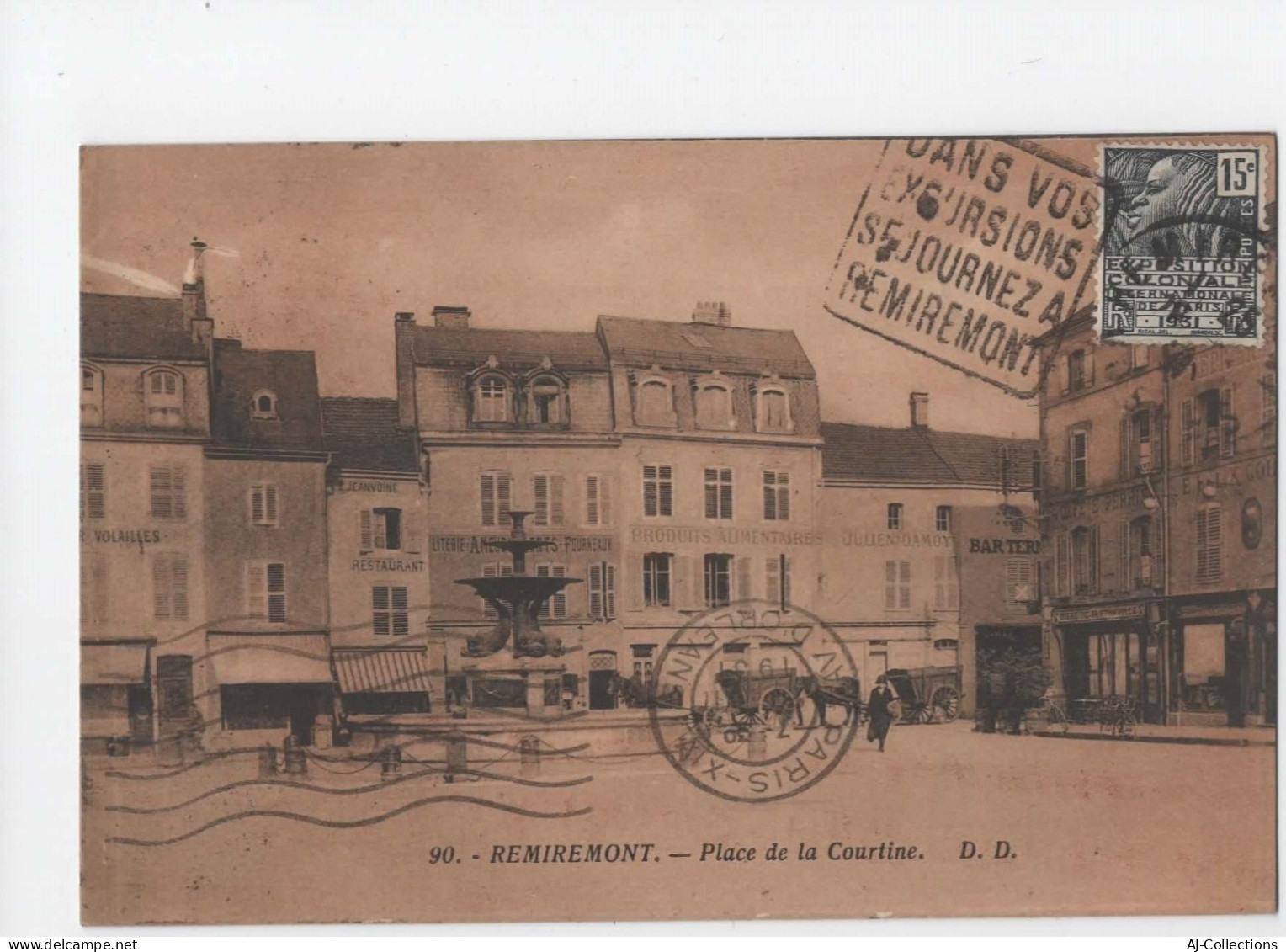 AJC - Remiremont - Place De La Courtine - Remiremont