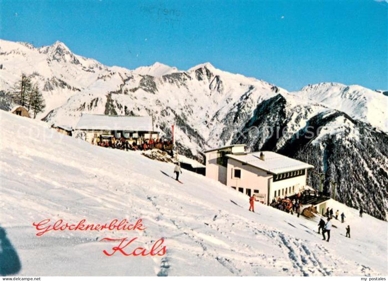 73650266 Kals Grossglockner Bergrestaurant Und Bergstation Panorama Kals Grossgl - Autres & Non Classés