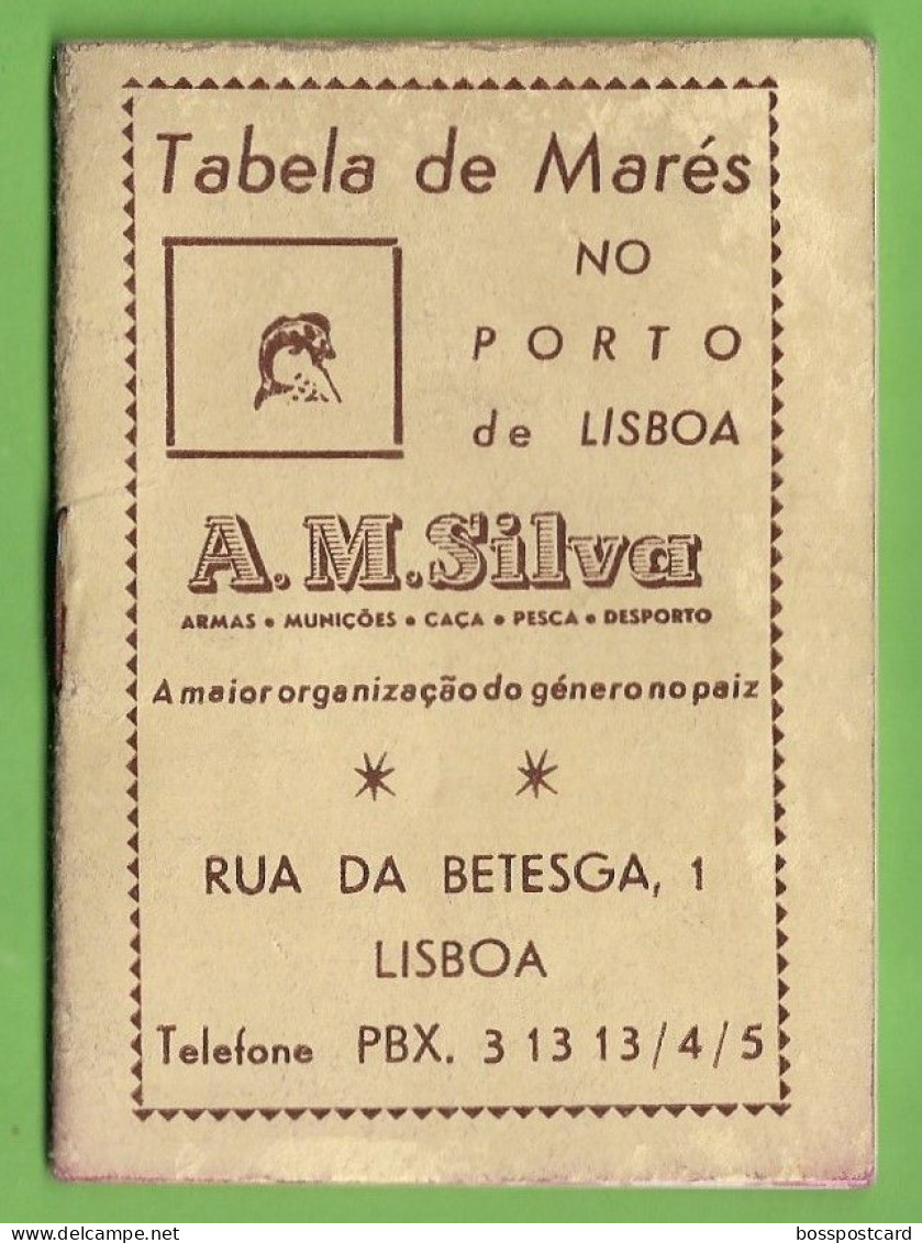 Lisboa - Calendário De 1961 De A. M. Silva - Portugal - Grand Format : 1961-70