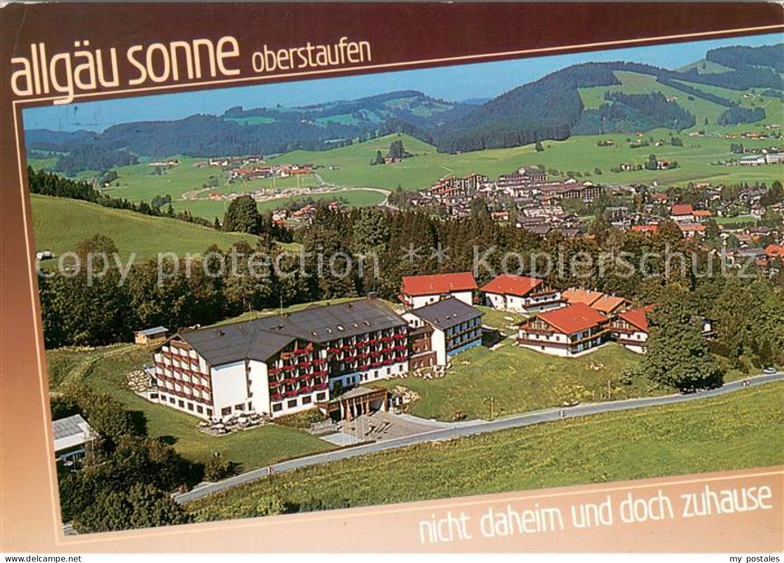 73650252 Oberstaufen Hotel Und Ferienappartements Fliegeraufnahme Oberstaufen - Oberstaufen