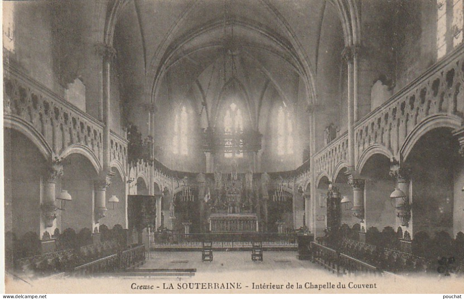 AA+ 29-(23) LA SOUTERRAINE - INTERIEUR DE LA CHAPELLE DU COUVENT - La Souterraine