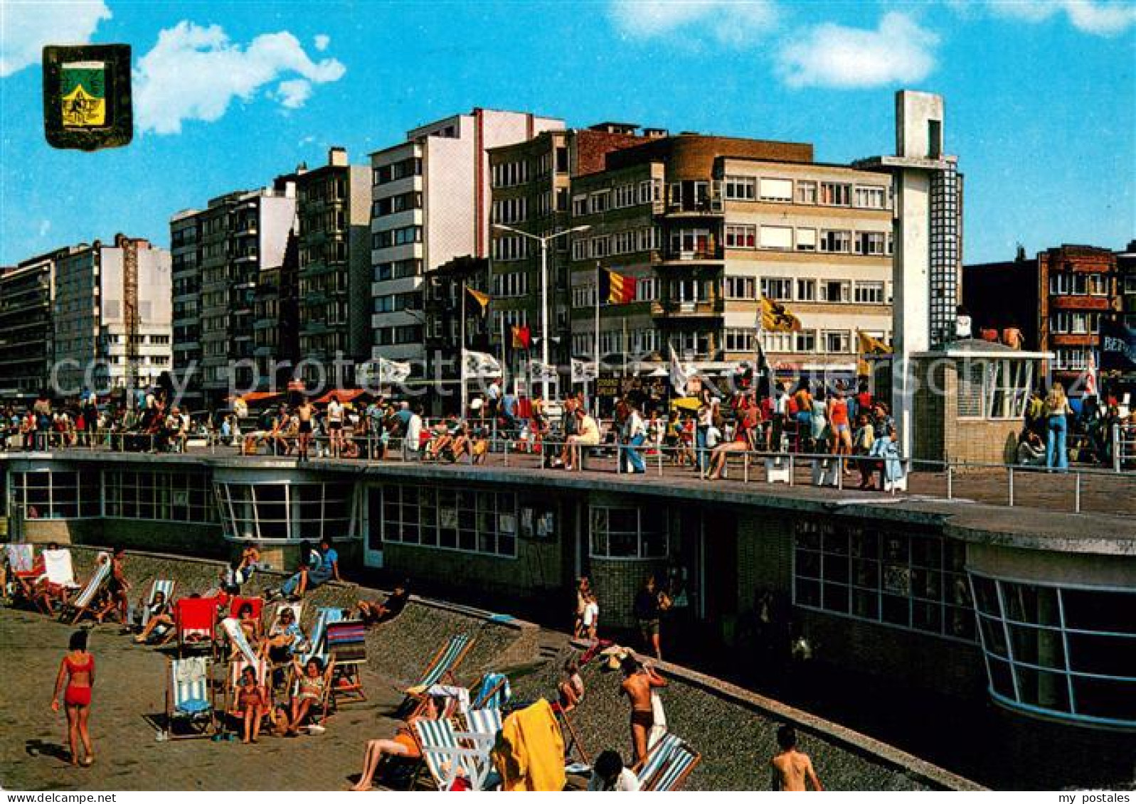 73650220 Oostduinkerke Zeedijk Promenade Oostduinkerke - Oostduinkerke