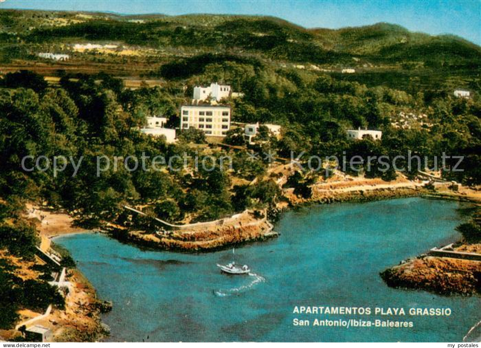 73650211 San Antonio Ibiza Apartamentos Playa Grassio Vista Aérea Ferienhaus San - Autres & Non Classés