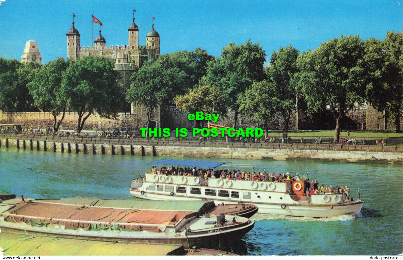 R578818 Tower Of London And River Thames. Photo Precision Limited. Colourmaster - Autres & Non Classés