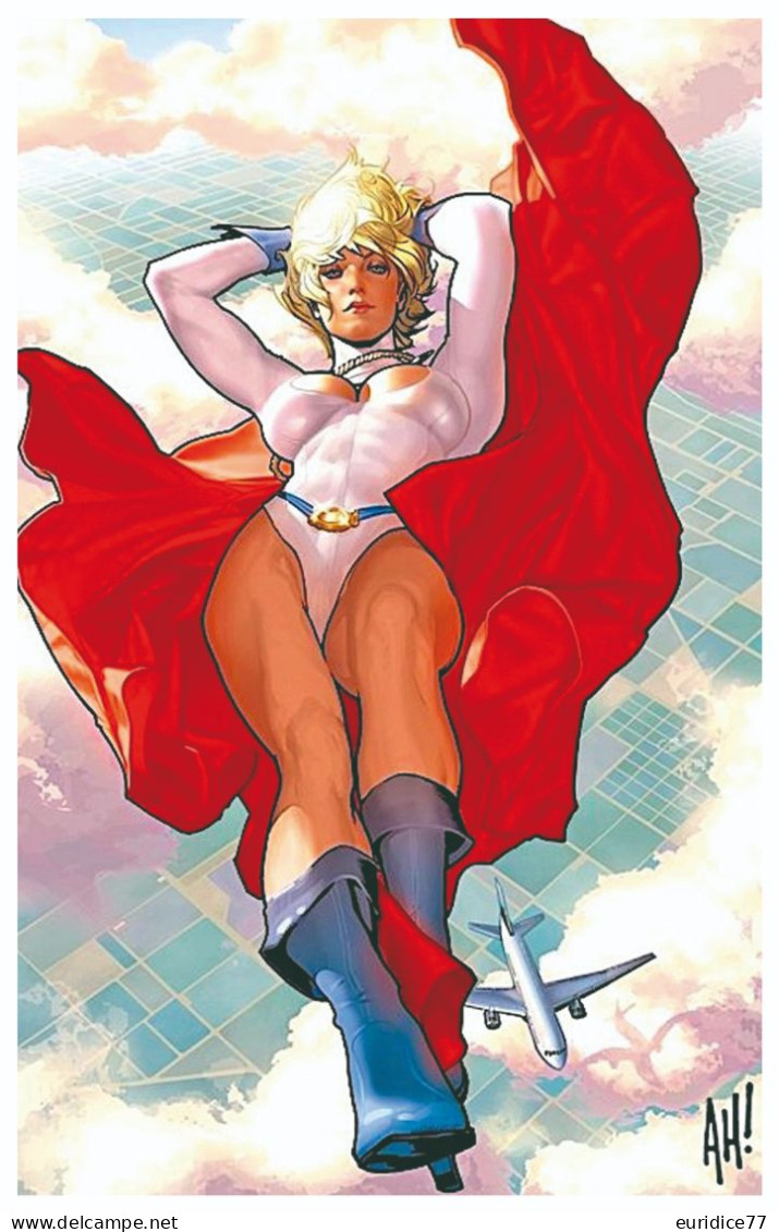Sexy Power Girl By Hughes PHOTO Postcard - Publisher RWP 2003 - Artistas