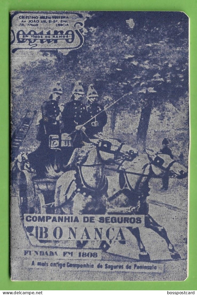 Lisboa - Agenda - Calendário De 1801 A 1980 - Seguros Bonança - Portugal - Big : ...-1900