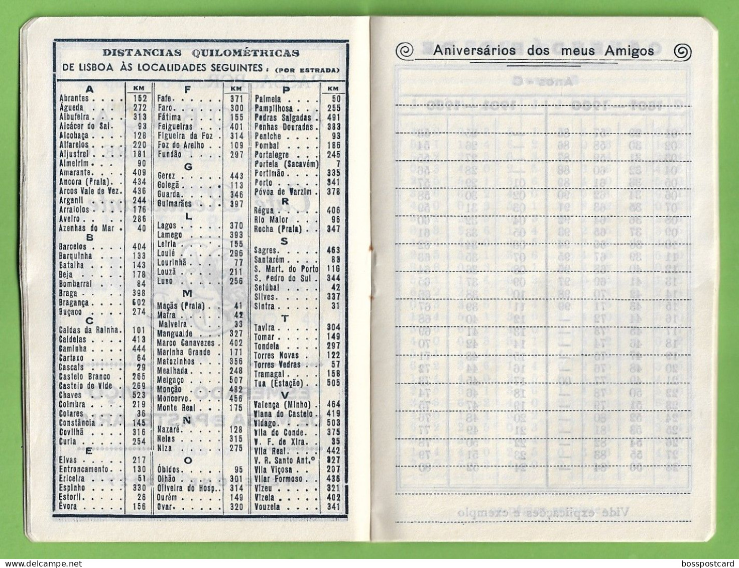 Lisboa - Agenda - Calendário De 1801 A 1980 - Seguros Bonança - Portugal - Grossformat : ...-1900