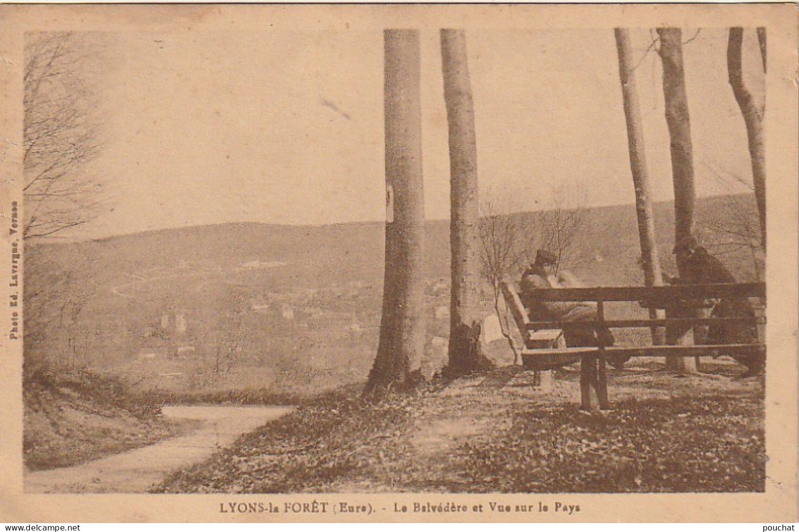 AA+ 33-(27) LYONS LA FORET - LE BELVEDERE ET VUE SUR LE PAYS  - Lyons-la-Forêt