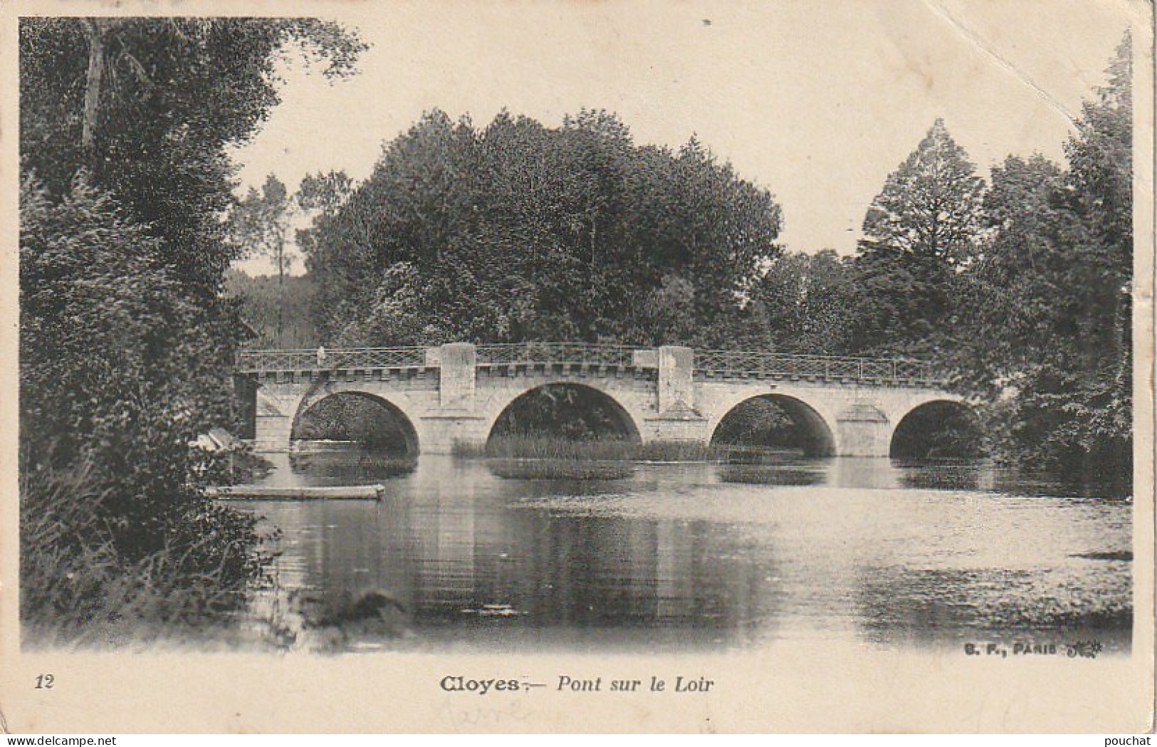 AA+ 34-(28) CLOYES - PONT SUR LE LOIR - Cloyes-sur-le-Loir