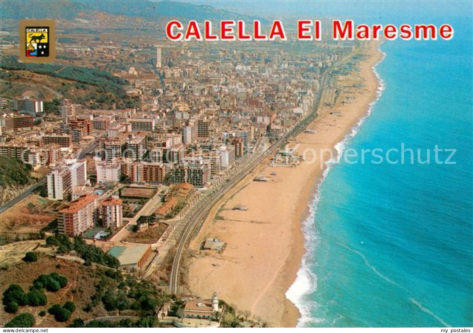 73650133 Calella Fliegeraufnahme Calella - Autres & Non Classés