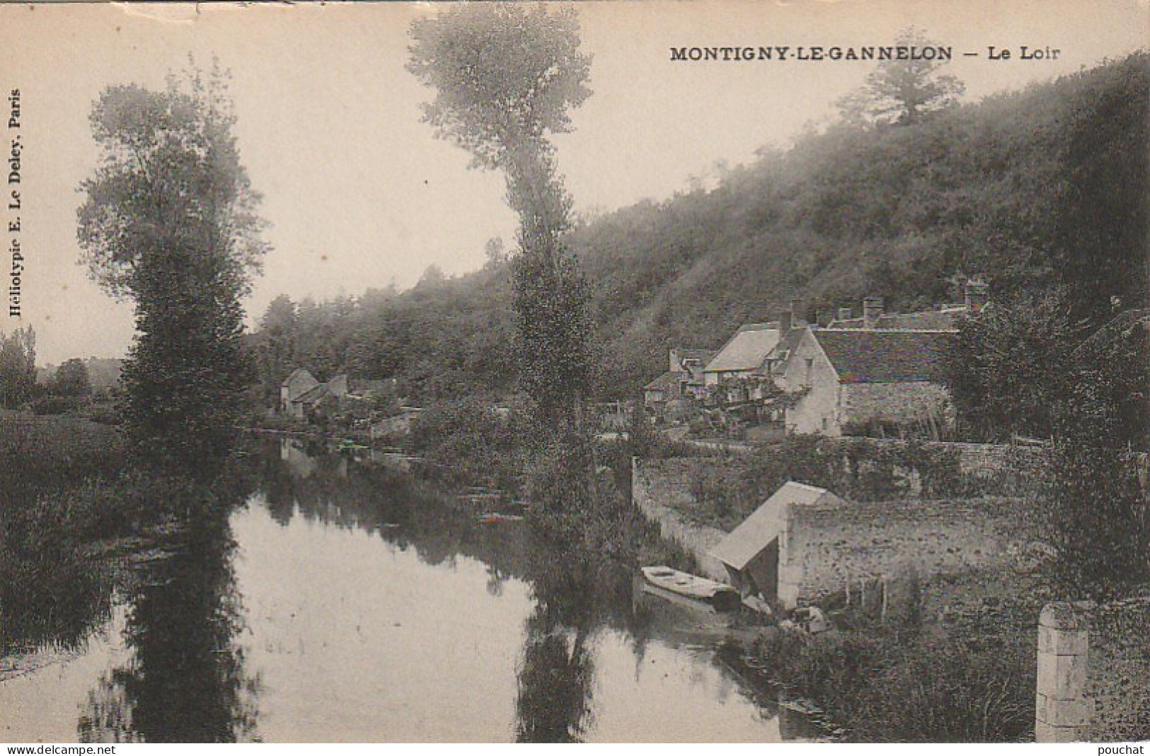 AA+ 34-(28) MONTIGNY LE GANNELON - LE LOIR - Montigny-le-Gannelon