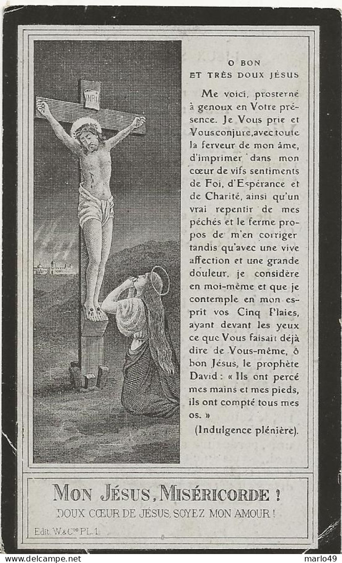 DP. VICTOIRE GROMMERSCH ° TROIS-PONTS 1895- + CIERREUX 1919 - Religion & Esotericism