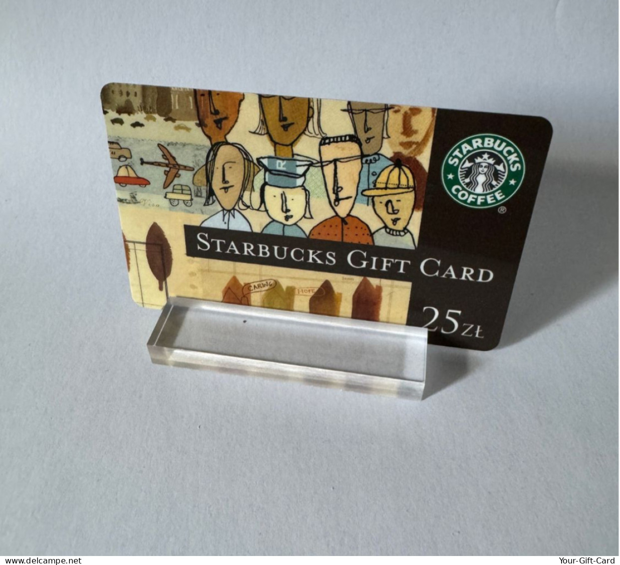 Starbucks Card Polen Drawing: People 2011 - Gift Cards