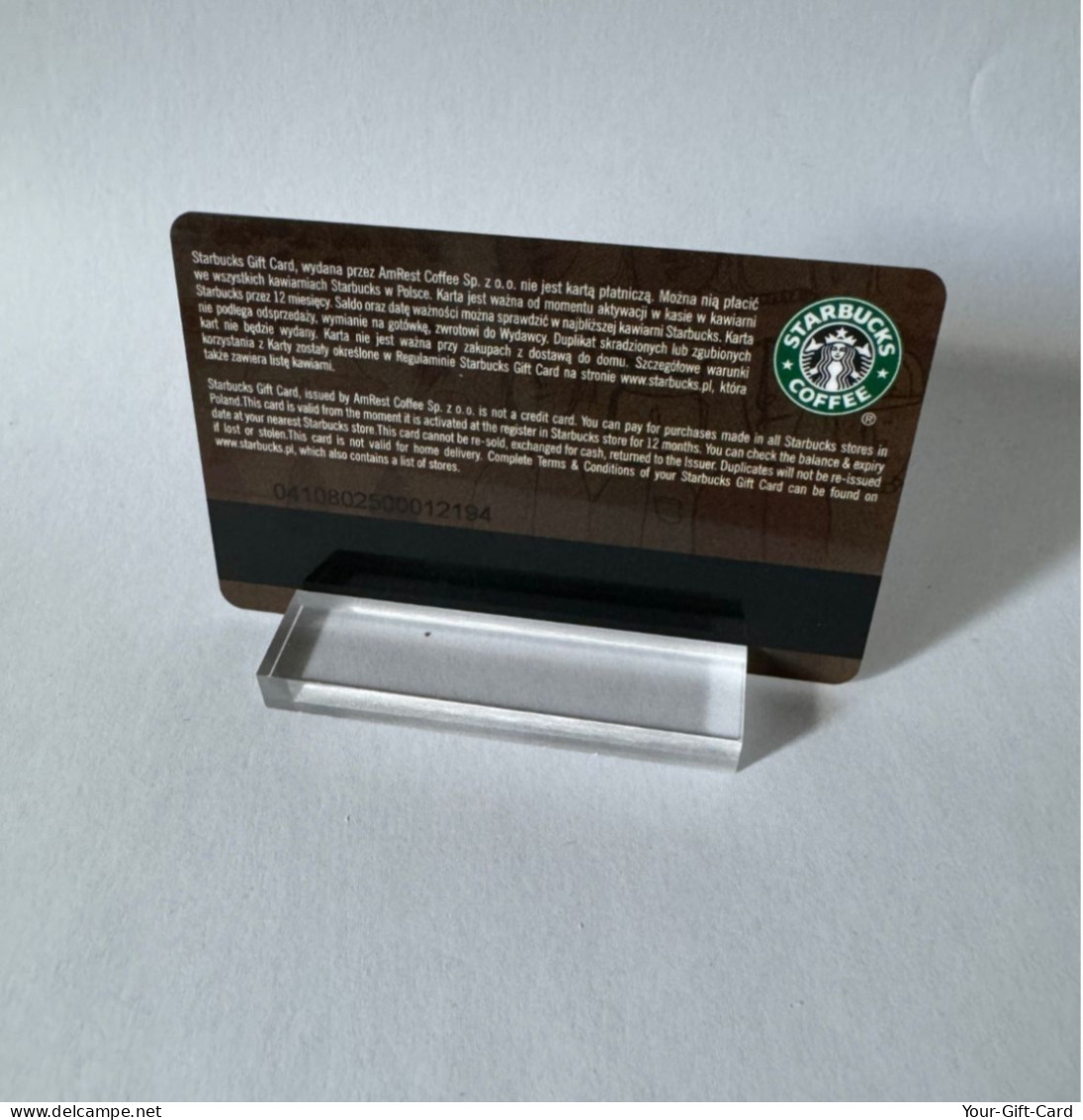 Starbucks Card Polen Drawing: People 2011 - Cartes Cadeaux