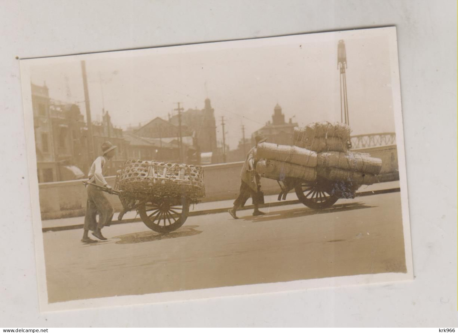 CHINA , SHANGHAI Vintage Small Photo 1932 ( 4,8 X 8,5 Cm ) - Asia