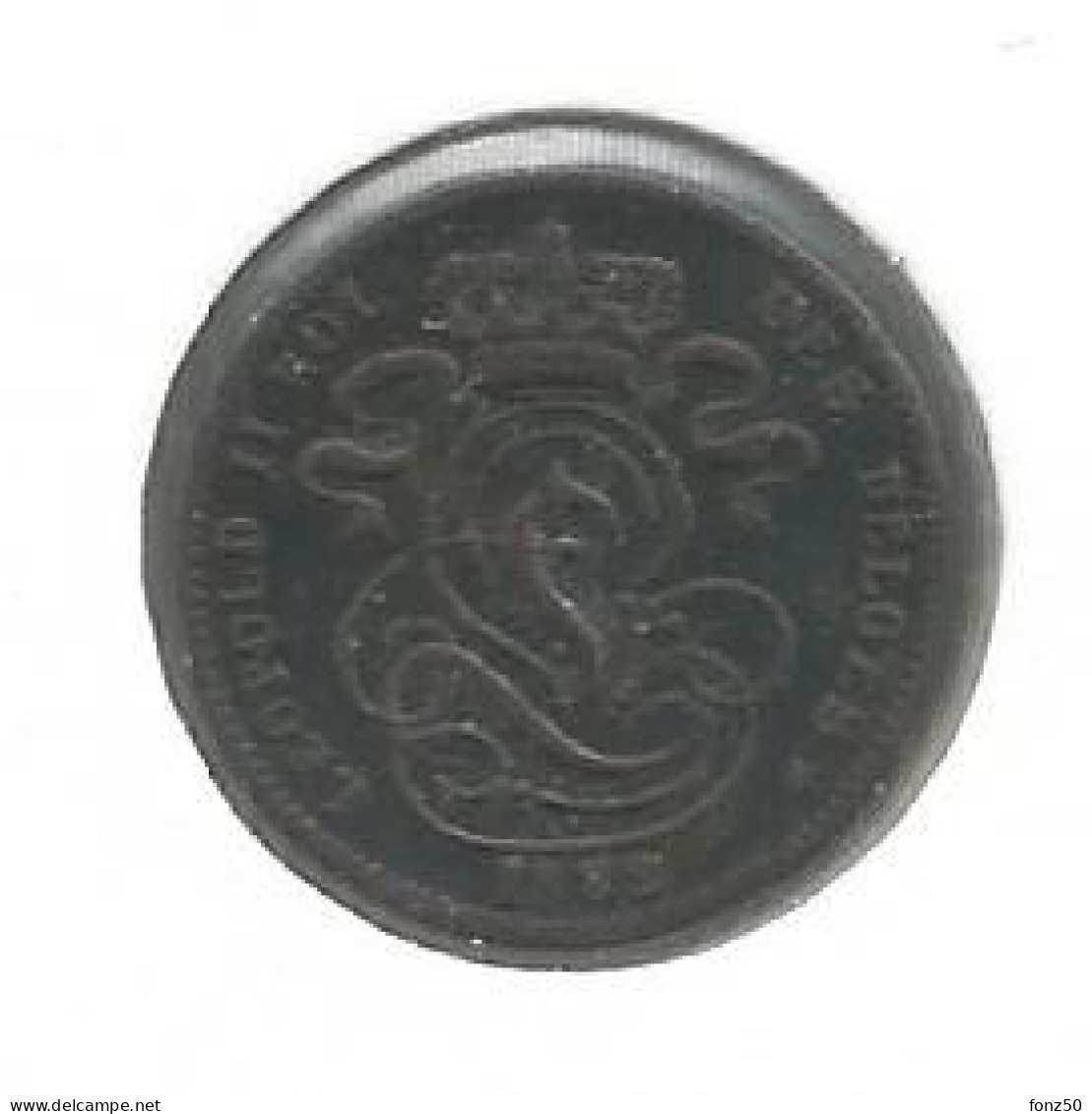 LEOPOLD II * 1 Cent 1882 Frans * Prachtig * Nr 12920 - 2 Cents